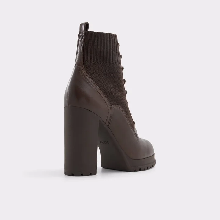 Combat ankle boot - Brown - Image 2