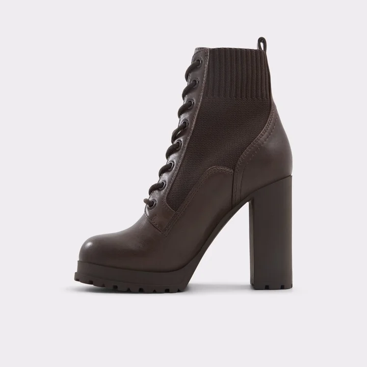 Combat ankle boot - Brown - Image 3