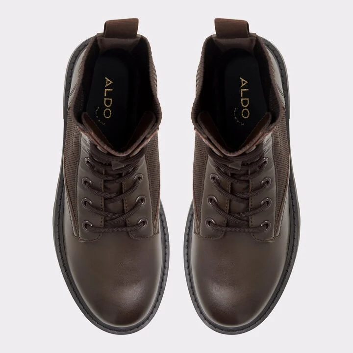 Combat ankle boot - Brown - Image 7