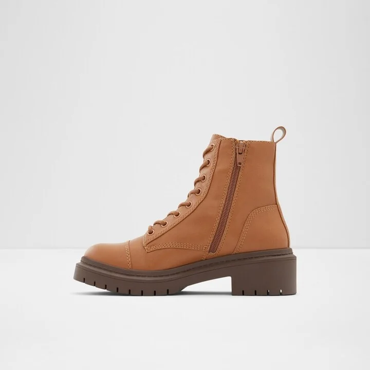 Combat ankle boot - Brown - Image 3