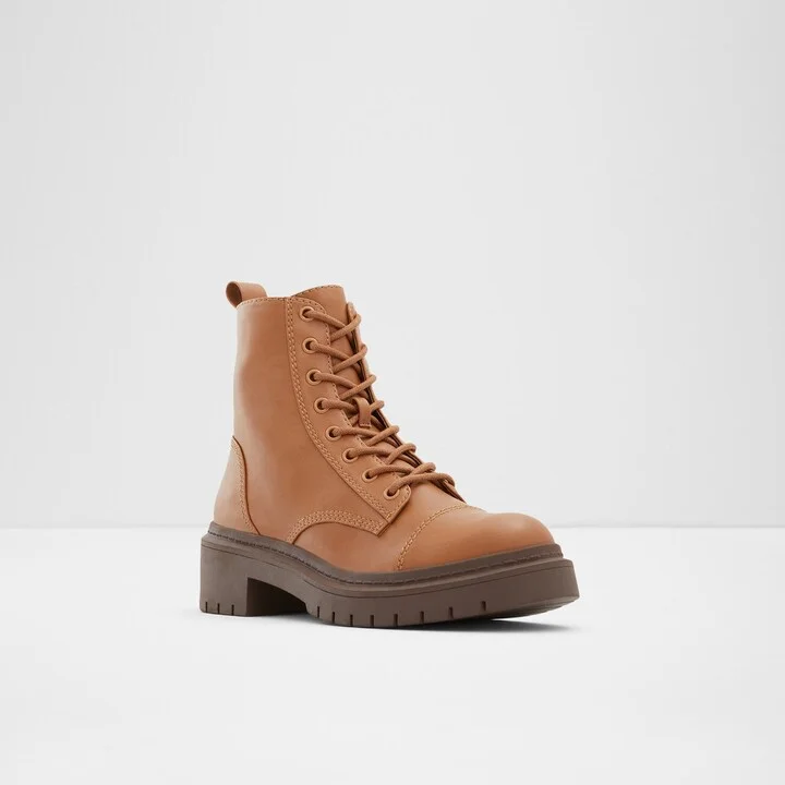 Combat ankle boot - Brown - Image 4