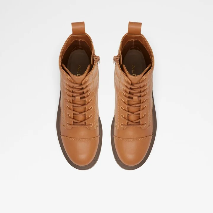Combat ankle boot - Brown - Image 6