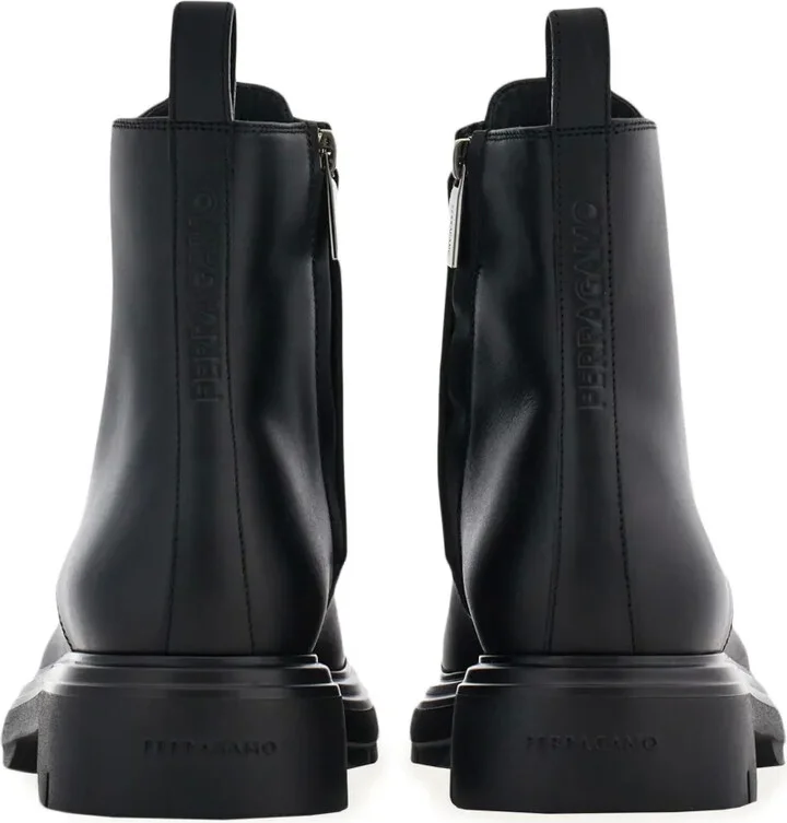 Combat leather boots - Image 3
