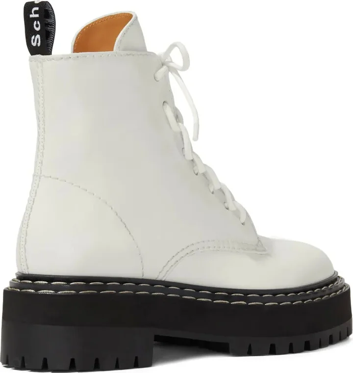 Combat leather boots - Image 3