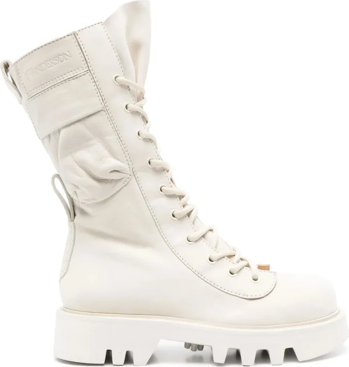 Combat Leather Boots