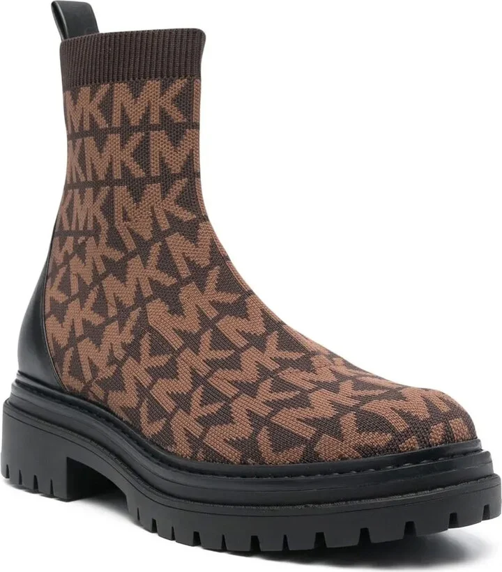 Comet logo-knit ankle boots - Image 2