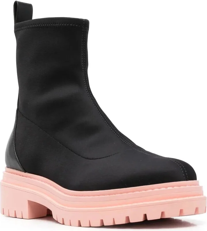 Comet ridged-rubber sole boots - Image 2