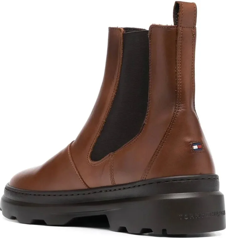 Comfort leather Chelsea boots - Image 3
