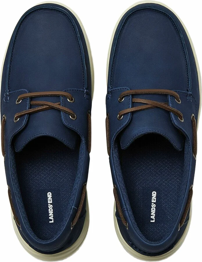 Comfort Leather Slip On Boat Shoes