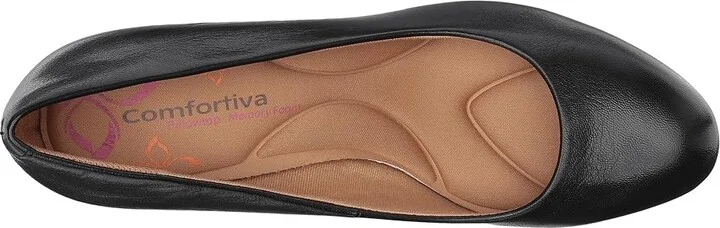 Comfortiva Amora High Women's Heels Black River Leather : 6 M (B) - Image 3