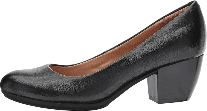 Comfortiva Amora High Women's Heels Black River Leather : 6 M (B) - Image 7