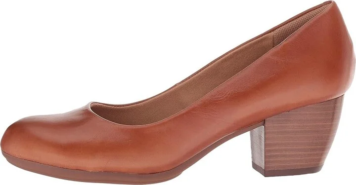 Comfortiva Amora High Women's Heels Cork Montana : 6 M (B), Leather - Image 7