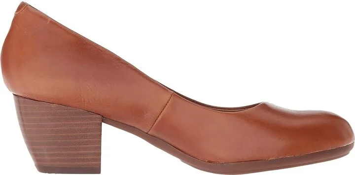 Comfortiva Amora High Women's Heels Cork Montana : 6 M (B), Leather - Image 8