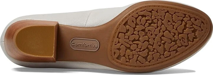 Comfortiva Amora High Women's Heels Tapioca Grey : 6.5 W (D), Leather - Image 3