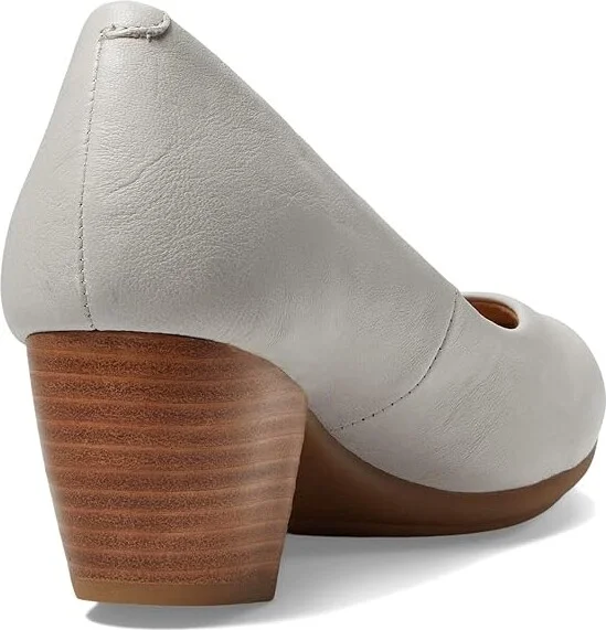 Comfortiva Amora High Women's Heels Tapioca Grey : 6.5 W (D), Leather - Image 4