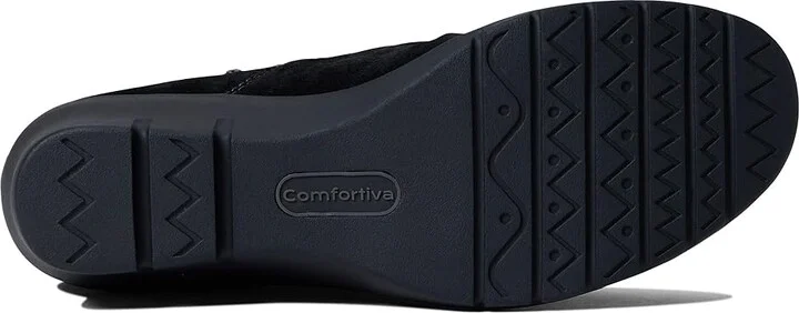 Comfortiva Ana Women's Shoes Black : 6 M (B), Leather - Image 3