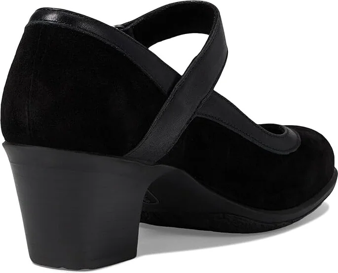 Comfortiva Barnes High Women's Heels Black : 9 M (B), Leather/Suede - Image 4