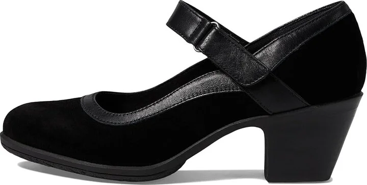 Comfortiva Barnes High Women's Heels Black : 9 M (B), Leather/Suede - Image 5