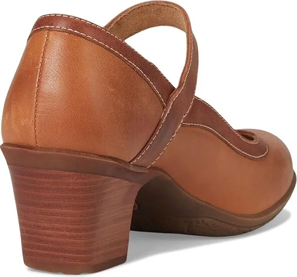Comfortiva Barnes High Women's Heels Luggage : 10 M (B), Leather/Suede - Image 4