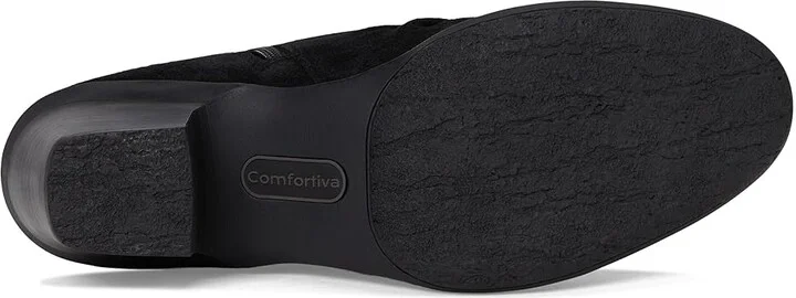 Comfortiva Brandy Women's Boots Black : 6 M (B), Rubber/Suede/Textile - Image 3