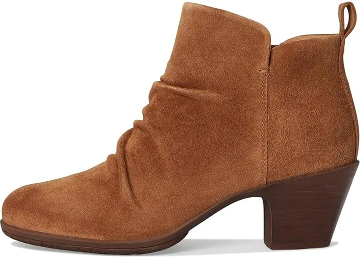 Comfortiva Brandy Women's Boots Havana Brown : 6.5 W (D), Rubber/Suede/Textile - Image 6