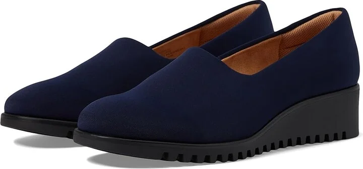 Comfortiva Dana High Women's Heels Sky Navy : 8 M (B), Rubber