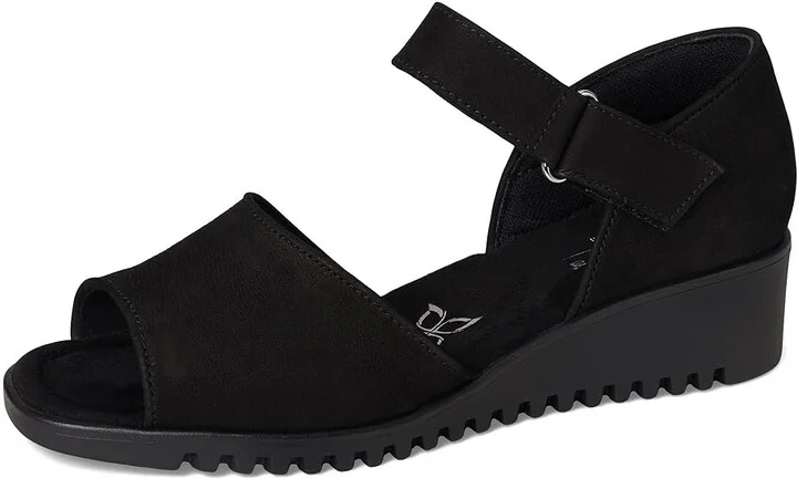 Comfortiva Daniella Women's Sandals Black : 7.5 M (B), Leather - Image 5