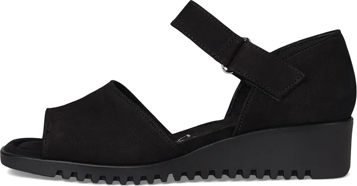 Comfortiva Daniella Women's Sandals Black : 7.5 M (B), Leather - Image 6