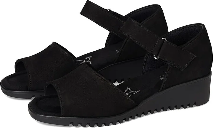 Comfortiva Daniella Women's Sandals Black : 7.5 M (B), Leather