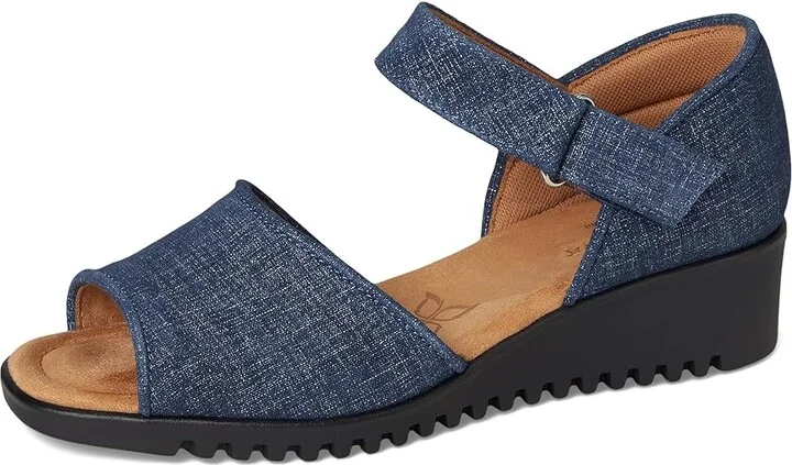 Comfortiva Daniella Women's Sandals Denim : 8.5 W (D), Leather - Image 5