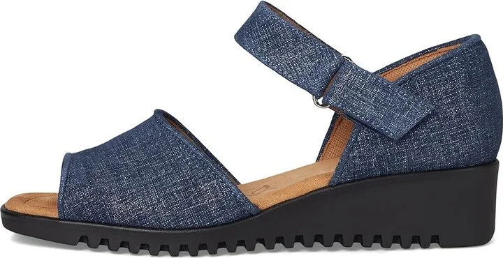 Comfortiva Daniella Women's Sandals Denim : 8.5 W (D), Leather - Image 6