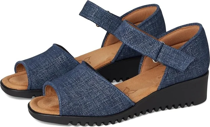 Comfortiva Daniella Women's Sandals Denim : 8.5 W (D), Leather