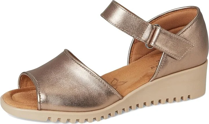Comfortiva Daniella Women's Sandals Light Espresso : 9.5 M (B), Leather - Image 5