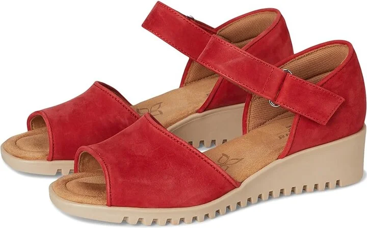 Comfortiva Daniella Women's Sandals Red : 9 M (B), Leather