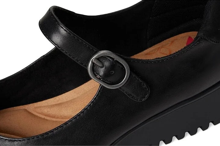 Comfortiva Debbie High Women's Heels Black : 8 M (B), Leather/Suede - Image 7