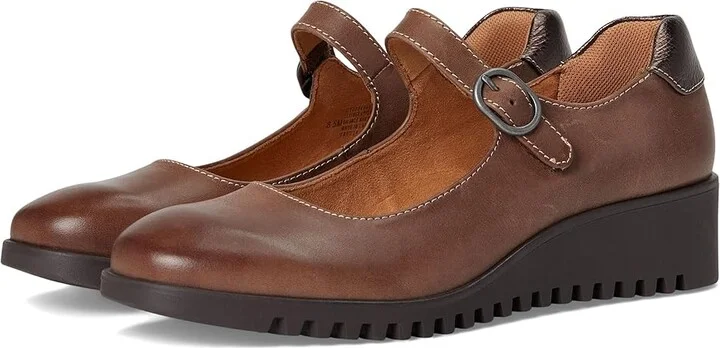 Comfortiva Debbie High Women's Heels Dusty Brown : 9.5 M (B), Leather/Suede