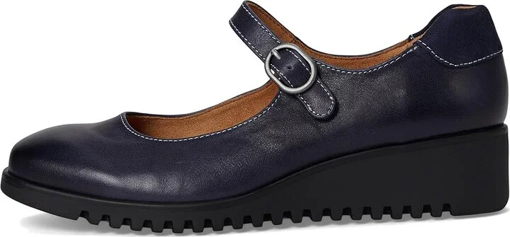 Comfortiva Debbie High Women's Heels Sky Navy : 10 W (D), Leather/Suede - Image 6