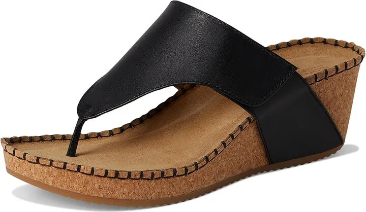 Comfortiva Edwyn Women's Sandals Black : 11 M (B), Leather - Image 5