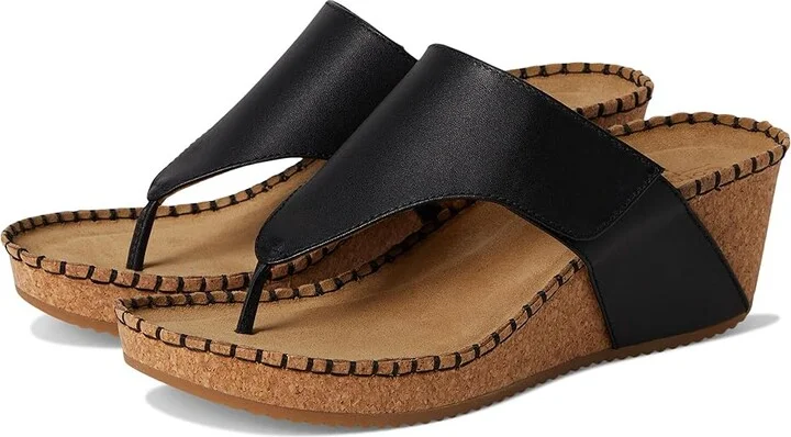 Comfortiva Edwyn Women's Sandals Black : 11 M (B), Leather