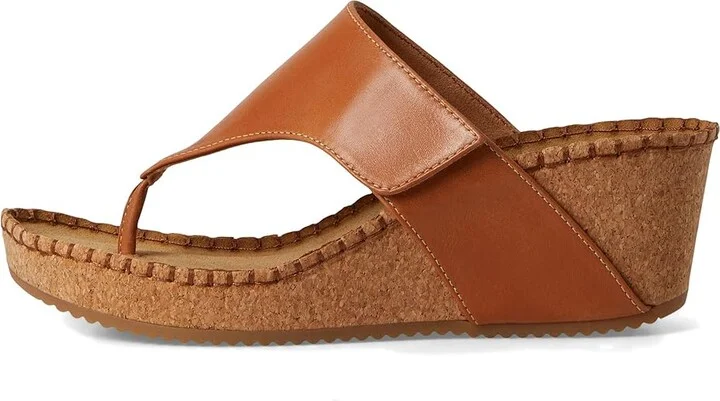 Comfortiva Edwyn Women's Sandals Luggage : 10 W (D), Leather - Image 6