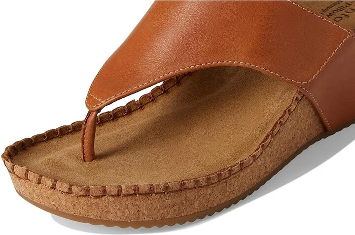 Comfortiva Edwyn Women's Sandals Luggage : 10 W (D), Leather - Image 7