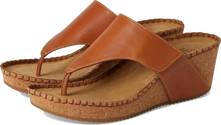 Comfortiva Edwyn Women's Sandals Luggage : 10 W (D), Leather