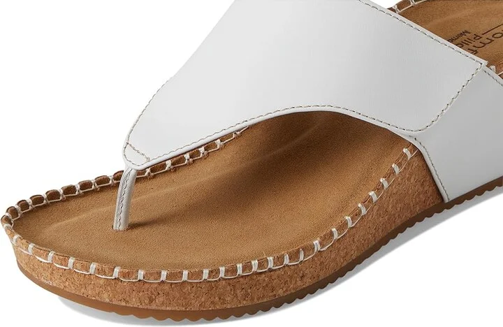 Comfortiva Edwyn Women's Sandals White : 8 W (D), Leather - Image 7
