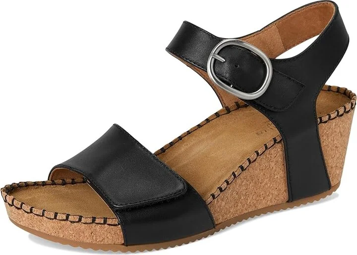Comfortiva Eldorah Women's Sandals Black : 7.5 W (D), Leather - Image 5