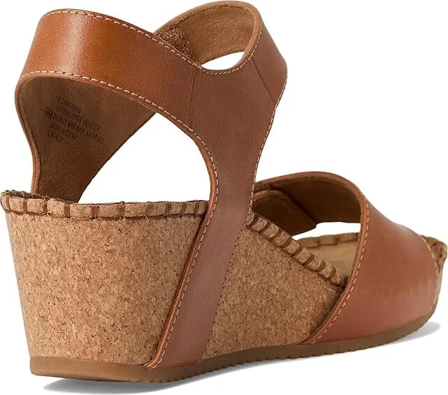 Comfortiva Eldorah Women's Sandals Luggage : 6 W (D), Leather - Image 4