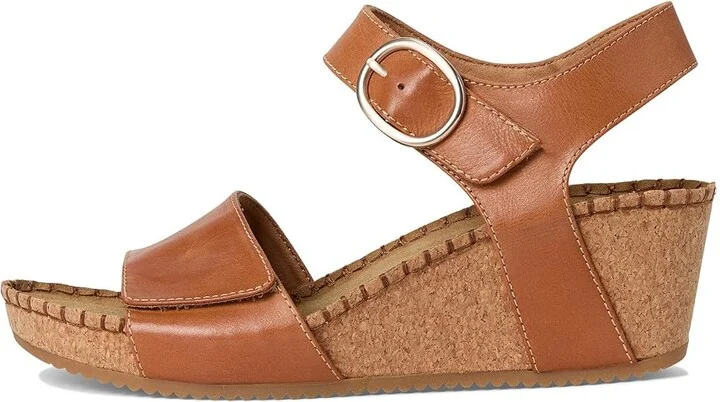 Comfortiva Eldorah Women's Sandals Luggage : 6 W (D), Leather - Image 6