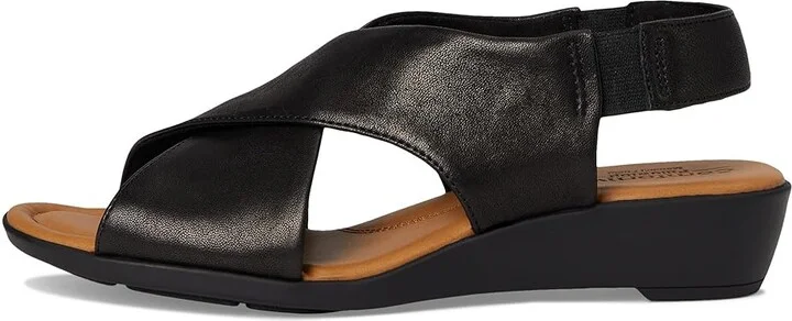 Comfortiva Emilee Women's Sandals Black : 6.5 M (B), Leather - Image 6