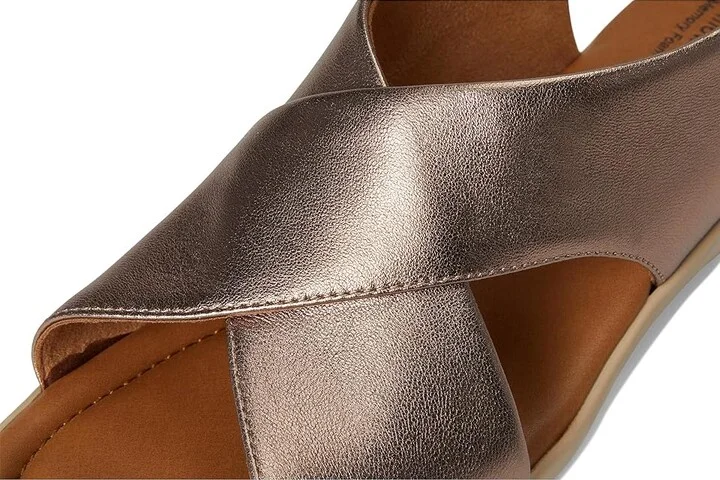 Comfortiva Emilee Women's Sandals Light Espresso : 7.5 W (D), Leather - Image 7