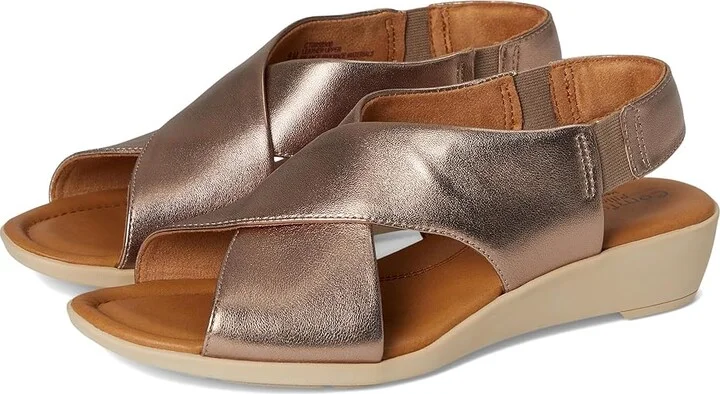Comfortiva Emilee Women's Sandals Light Espresso : 7.5 W (D), Leather