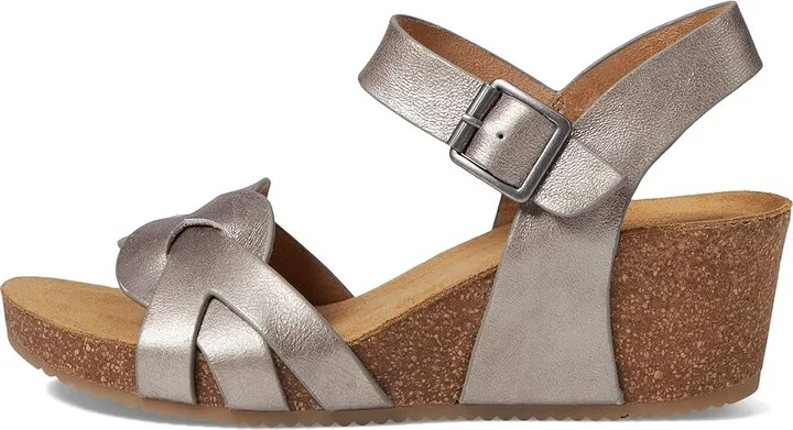 Comfortiva Erena Women's Shoes Pewter : 6 W (D), Leather - Image 5